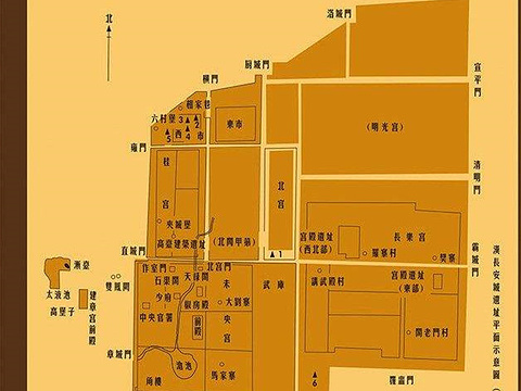 汉长安城未央宫国家考古遗址公园旅游景点图片