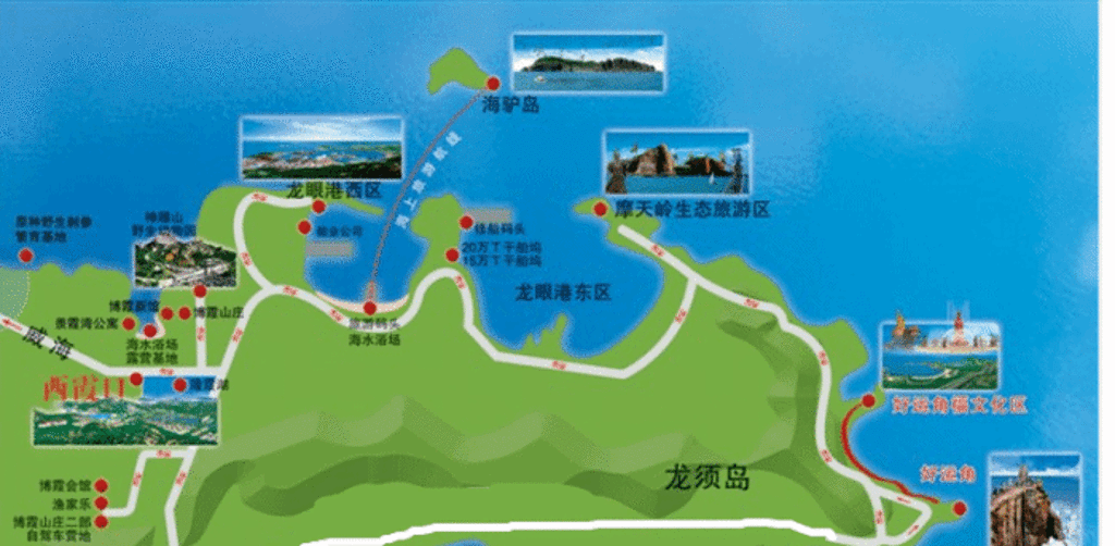 邦邦岛旅游导图