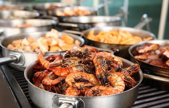凯悦海鲜bbq自助餐