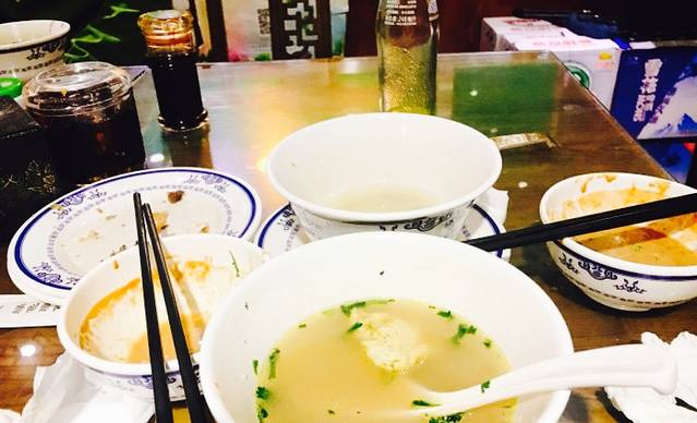 老爆肚满五香烧牛羊肉