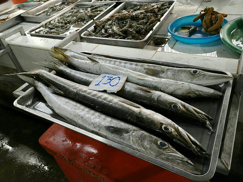 海鲜市场的图片
