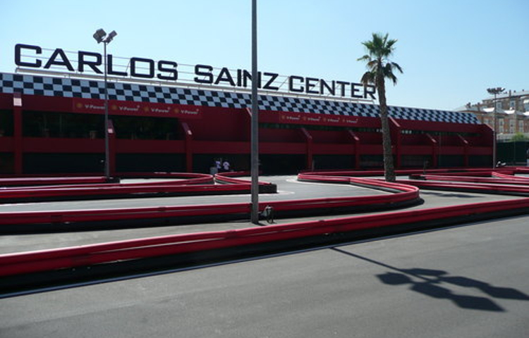 Carlos Sainz Karting Madrid