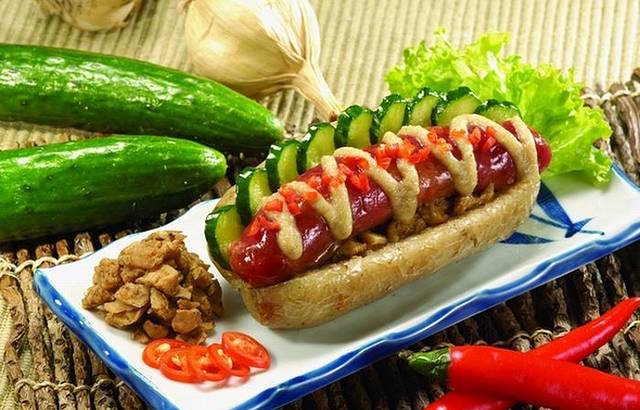 士林夜市正宗大肠包小肠