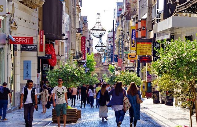 Ermou Street购物街