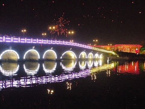 荆州古城历史文化旅游区-九龙桥旅游景点图片