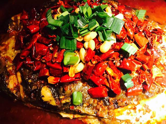 探鱼·鲜青椒爽麻烤鱼(万达广场广州番禺店)