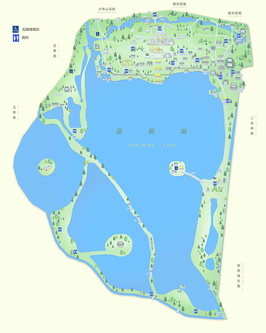 颐和园旅游导图