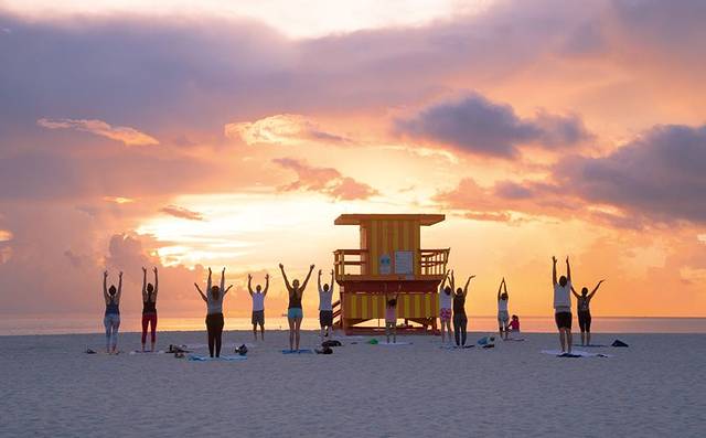 Beach Yoga @ 3rd Street