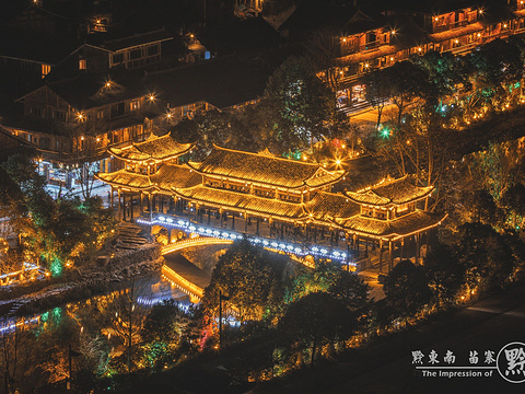 西江夜景旅游景点图片