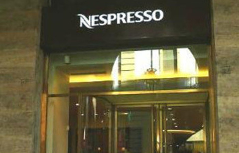 Boutique Nespresso, Rome