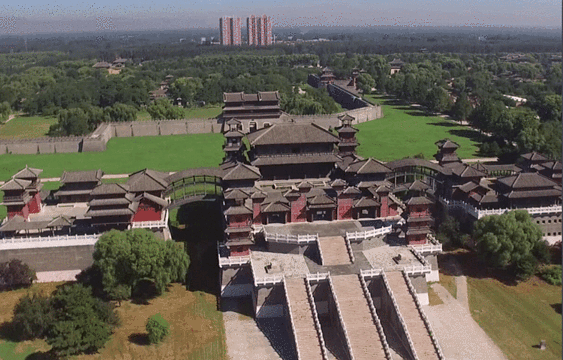 涿州影视城旅游景点图片
