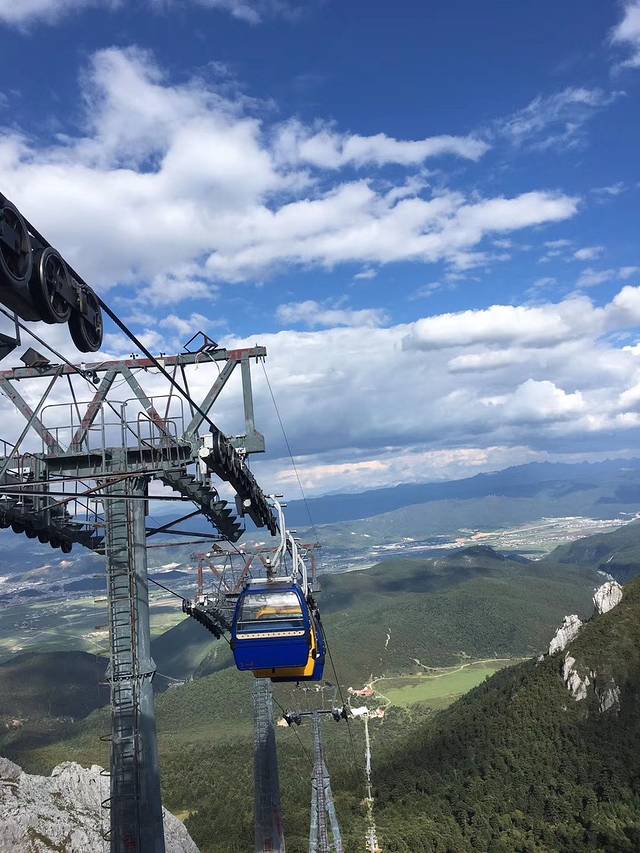蓝月山谷景区-索道中间站