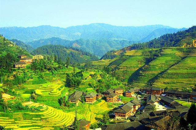 龙脊大瑶寨梯田观景区