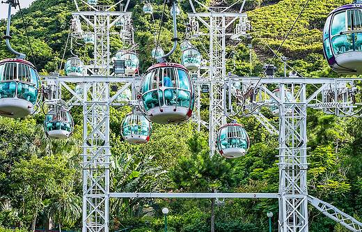 香港海洋公园登山缆车