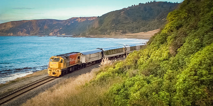太平洋海岸观光火车旅游景点图片