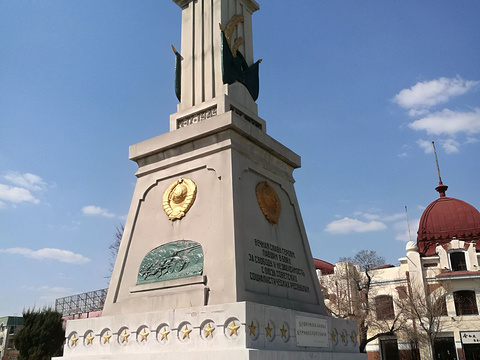 哈尔滨苏联红军英雄纪念碑旅游景点图片