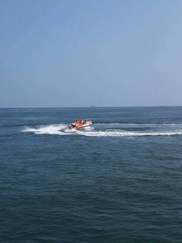 山海关老龙头景区-凉亭