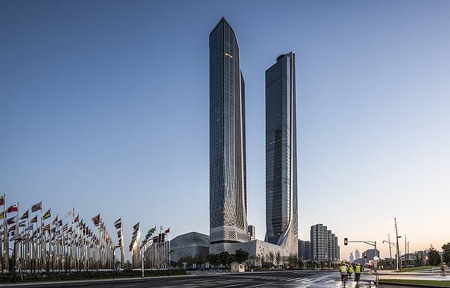 南京青奥中心-双塔楼