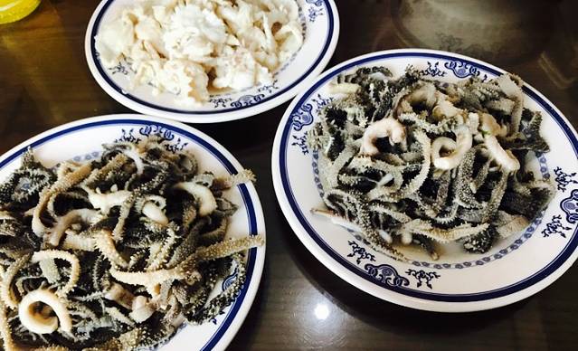 老爆肚满五香烧牛羊肉