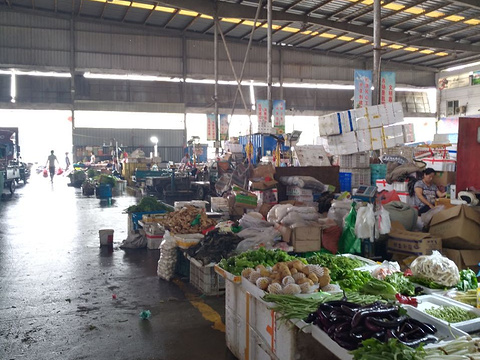 江苏苏浙皖边界市场蔬菜区旅游景点图片