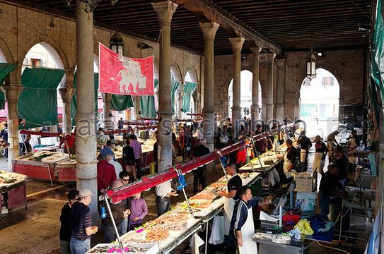 威尼斯鱼市场旅游景点图片