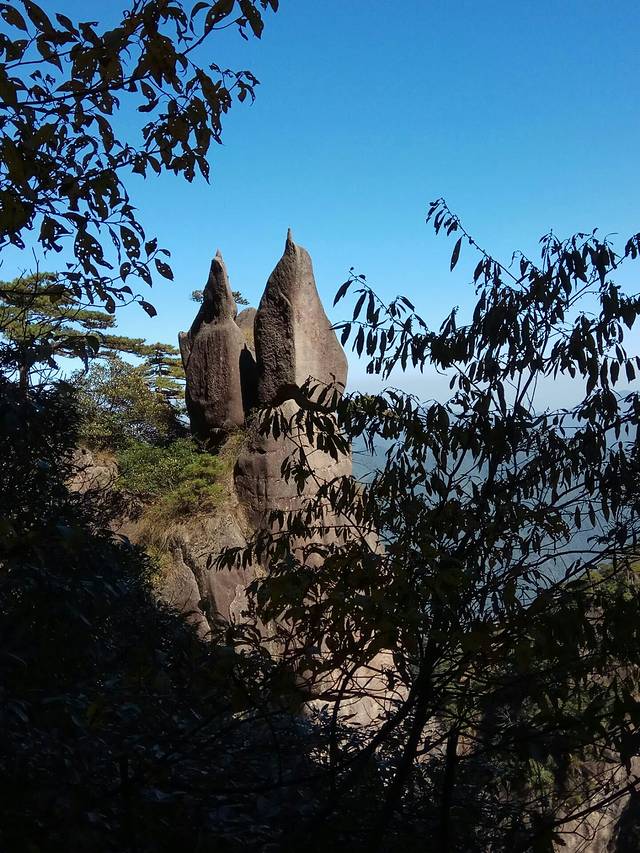 三清山-企鹅献桃