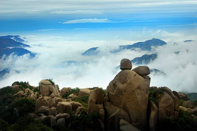 太姥山旅游区-夫妻峰