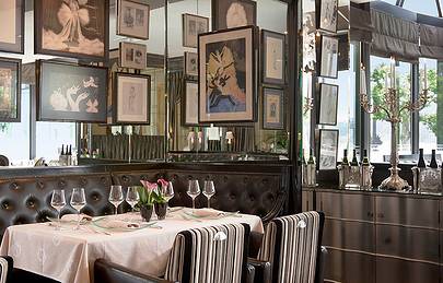 Windows Restaurant at Hotel d'Angleterre