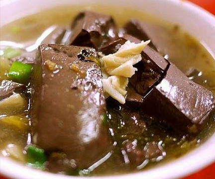 台东卑南猪血汤的图片