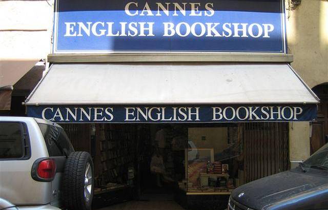 Cannes English Bookshop