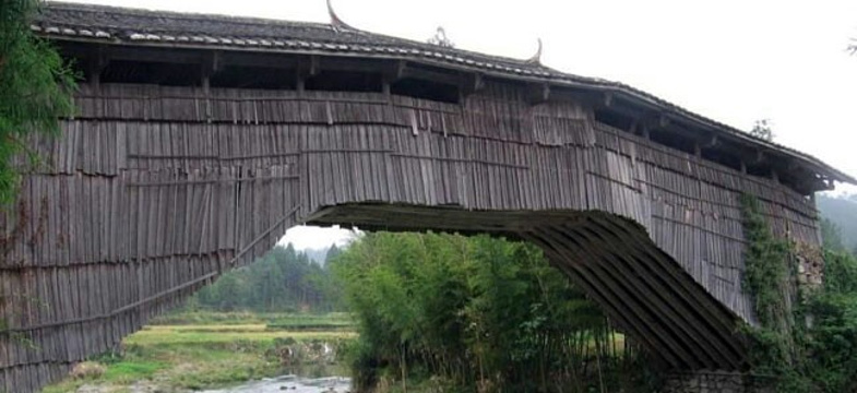 管阳风雨桥旅游景点图片