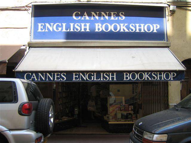 Cannes English Bookshop