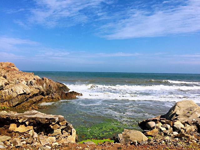银沙滩海水浴场
