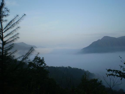 光雾山旅游景区旅游景点攻略图