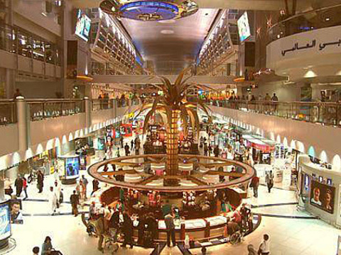 迪拜机场免税店旅游景点图片