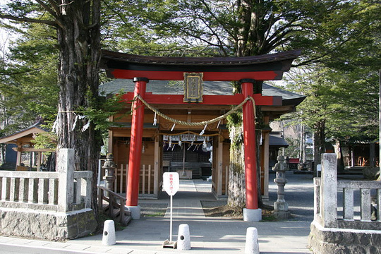 浅间神社旅游景点图片