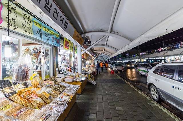 江陵注文津水产市场