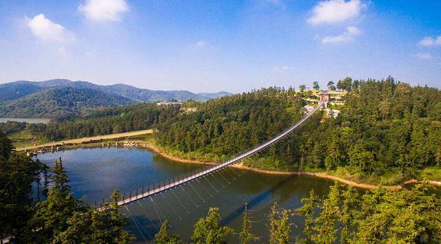 邳州银杏湖风景区-玻璃栈道