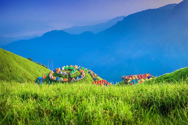 武功山观音宕草甸星空户外营地