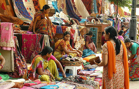 Janpath Market的图片