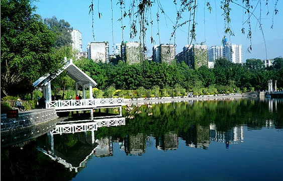竹湖园公园旅游景点图片