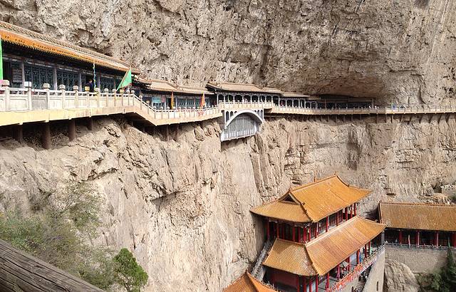 绵山风景区-李姑岩