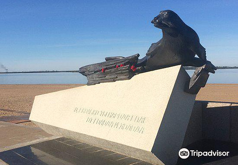 Monument To the Seal - the Savior of Citizens of Arkhangelsk and Leningrad的图片