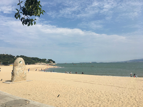 东钱湖随风阳光沙滩