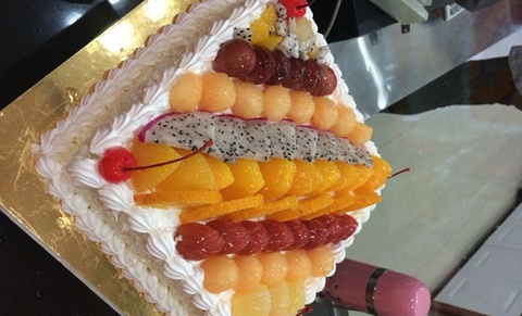 幸福熊猫生日蛋糕(红香坊昭阳路店)
