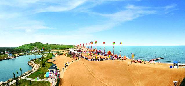 金沙滩海水浴场