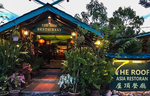 屋顶海鲜餐厅