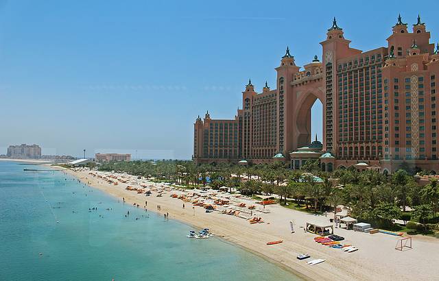 棕榈岛观光单轨列车