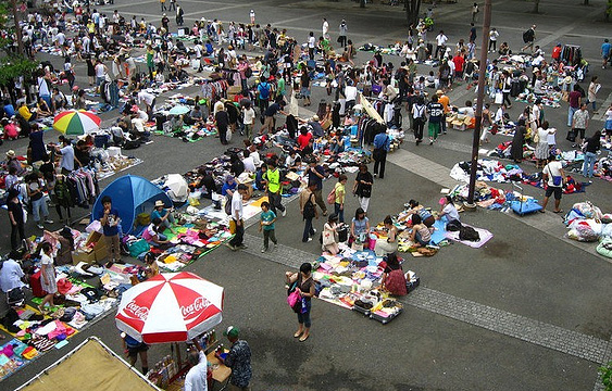代代木公园跳蚤市场旅游景点图片
