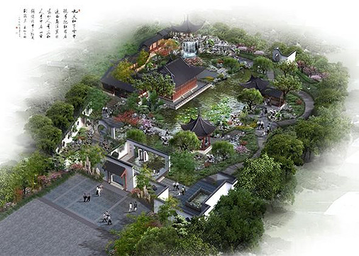 江苏园（北京世界园艺博览会）旅游景点图片